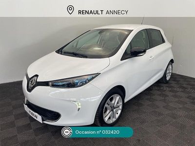Blanc Occasion 2017 Renault Zoe Zen Citadine | 6 990 € (Prix assez cher)