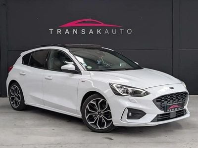 Blanc Occasion 2019 Ford Focus ST-Line Berline | 16 790 € (Prix assez cher)