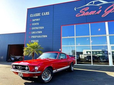 Occasion Ford Mustang GT Fastback 320 ch (235 kW) 1967 Rouge Coupé