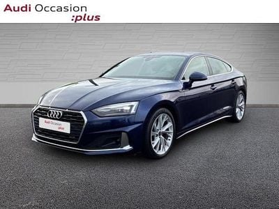Occasion Audi A5 Sportback Design 163 ch (119 kW) 2022 Bleu navarre métallisé Citadine