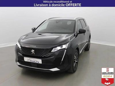 Noir Occasion 2021 Peugeot 5008 GT Monospace | 22 900 € (Prix assez cher)