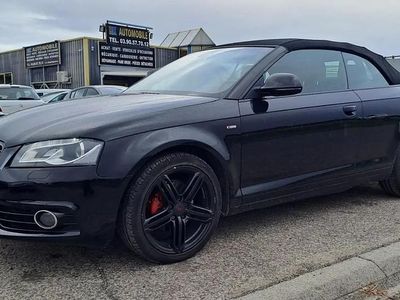 Noir Occasion 2009 Audi A3 Cabriolet S-Line Cabriolet | 8 990 €