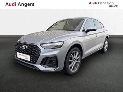 Occasion Audi Q5 Sportback S-Line 204 ch (150 kW) 2021 Argent fleuret métallisé SUV