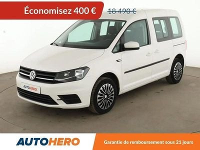 Occasion VW Caddy Trendline 125 ch (91 kW) 2017 Blanc Monospace