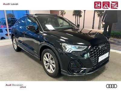 Noir mythique métallisé Occasion 2025 Audi Q3 Sportback S-line plus SUV | 46 890 € (Prix juste)