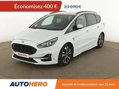 Blanc Occasion 2020 Ford S-MAX ST-Line Monospace | 22 690 € (Prix juste)