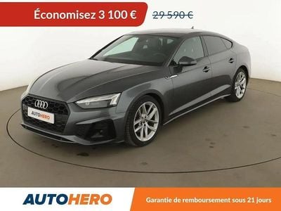 Gris Occasion 2020 Audi A5 S-Line Berline | 26 490 €