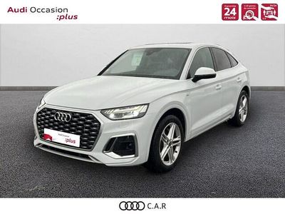 Blanc glacier métallisé Occasion 2023 Audi Q5 Sportback S-Line SUV | 47 990 € (Prix juste)