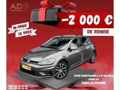 Gris Occasion 2018 VW Golf VII R-line Berline | 14 990 € (Prix assez cher)