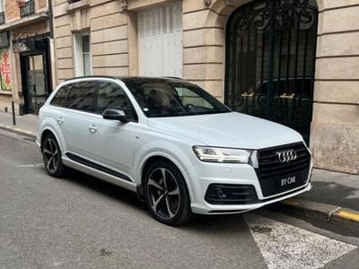 Blanc Occasion 2017 Audi Q7 S-Line SUV | 41 990 €