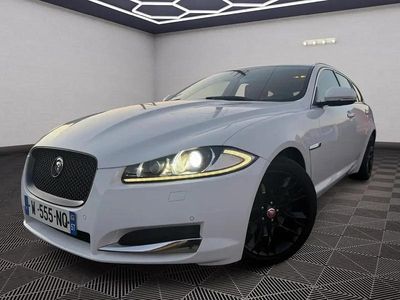Blanc Occasion 2014 Jaguar XF Luxury Break | 11 999 €