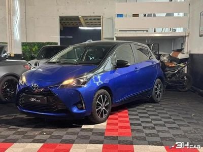 Bleu Occasion 2018 Toyota Yaris Design Citadine | 12 990 € (Prix assez cher)
