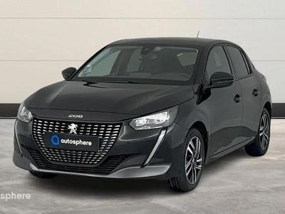 Noir Occasion 2021 Peugeot 208 Allure Citadine | 14 499 € (Prix assez cher)