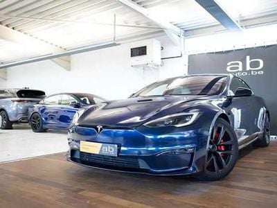 Bleu Occasion 2022 Tesla Model S Plaid Citadine | 82 990 € (Prix cher)