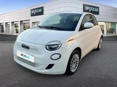 Blanc sempio Occasion 2023 Fiat 500e Action Berline | 14 990 € (Prix assez cher)