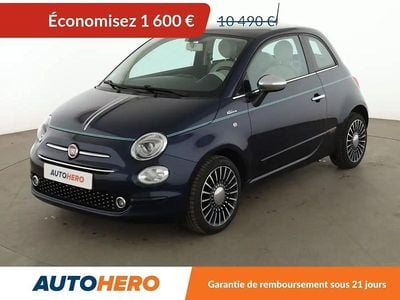 Bleu Occasion 2017 Fiat 500 Riva Citadine | 8 890 € (Prix juste)