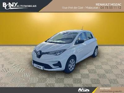 Blanc Occasion 2021 Renault Zoe Citadine | 12 790 € (Prix juste)