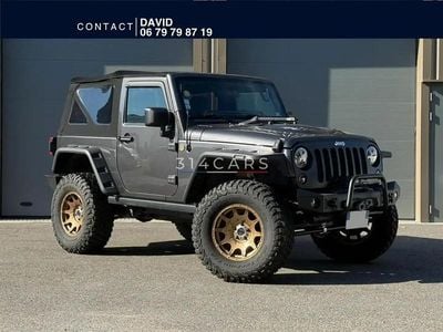 Noir Occasion 2008 Jeep Wrangler SUV | 26 490 € (Prix assez cher)