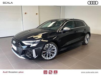Occasion Audi RS3 Sportback Design 400 ch (294 kW) 2022 Noir mythe métallisé Citadine