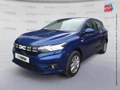 Bleu iron métallisé Occasion 2024 Dacia Sandero Expression Berline | 14 999 € (Prix juste)
