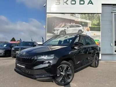 Noir Occasion 2025 Skoda Karoq SportLine SUV | 36 490 € (Prix assez cher)
