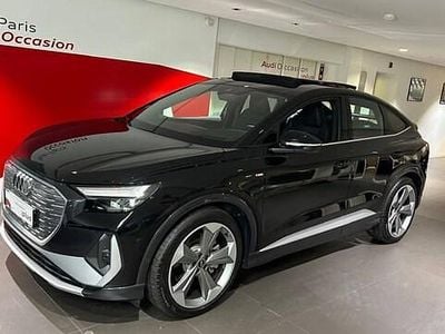 Noir Occasion 2023 Audi Q4 Sportback e-tron S-Line SUV | 47 770 € (Prix assez cher)