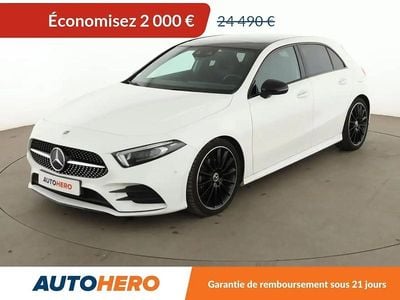 Occasion Mercedes A200 AMG line 150 ch (110 kW) 2019 Blanc Berline