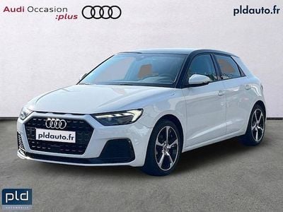 Occasion Audi A1 Sportback Advanced Plus 110 ch (80 kW) 2021 Blanc glacier métallisé Citadine