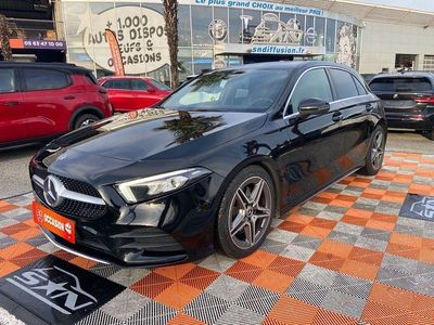 Noir Occasion 2018 Mercedes A220 AMG line | 25 950 €