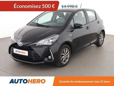 Noir Occasion 2018 Toyota Yaris Hybrid Citadine | 14 490 € (Super prix)