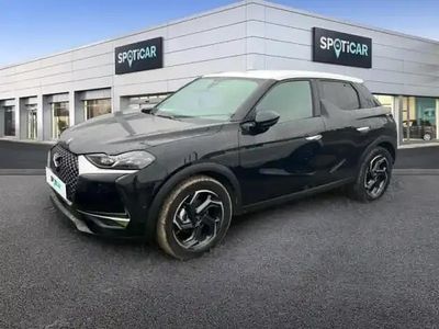 Noir perla nera (n) toit blanc opale Occasion 2021 DS Automobiles DS3 Crossback Grand Chic SUV | 17 990 € (Prix juste)