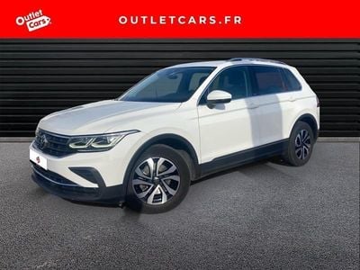 Blanc pur Occasion 2021 VW Tiguan Active SUV | 25 890 € (Prix juste)