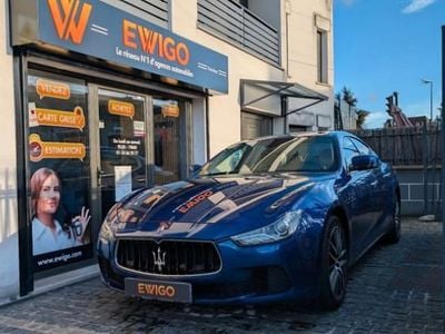 Occasion Maserati Ghibli GranLusso 276 ch (202 kW) 2017 Bleu Coupé