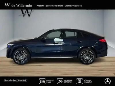 Bleu nautique métallisé Occasion 2023 Mercedes GLC300e Coupé | 69 800 € (Prix juste)