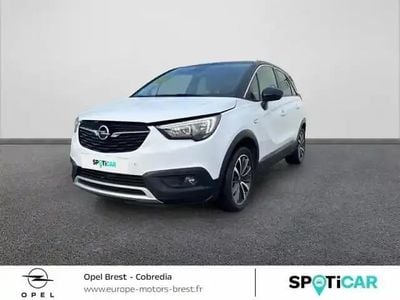 Blanc glacier/toit noir profond Occasion 2018 Opel Crossland X Innovation SUV | 10 990 € (Prix juste)