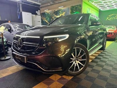 Noir Occasion 2019 Mercedes EQC400 AMG line SUV | 33 990 € (Prix juste)