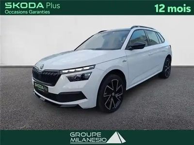 Blanc Occasion 2022 Skoda Kamiq Monte Carlo SUV | 24 490 € (Prix juste)