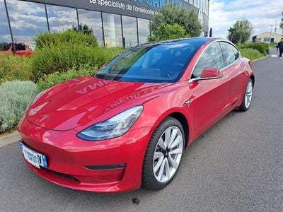 Rouge Occasion 2020 Tesla Model 3 Long Range AWD Berline | 22 490 € (Prix juste)