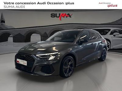 Occasion Audi A3 Sportback e-tron S-Line 150 ch (110 kW) 2021 Gris daytona nacré Citadine