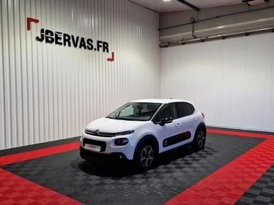 Blanc Occasion 2019 Citroën C3 PureTech Berline | 9 990 € (Bon prix)