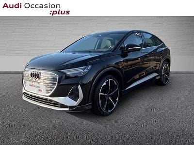 Noir mythique métallisé Occasion 2025 Audi Q4 Sportback e-tron S-Line SUV | 63 000 € (Prix cher)