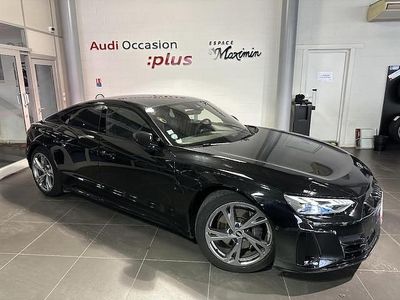 Noir mythe métallisé Occasion 2022 Audi e-tron GT quattro Sport Berline | 63 990 € (Prix cher)