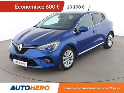 Bleu Occasion 2019 Renault Clio IV Intens Citadine | 12 590 € (Prix juste)