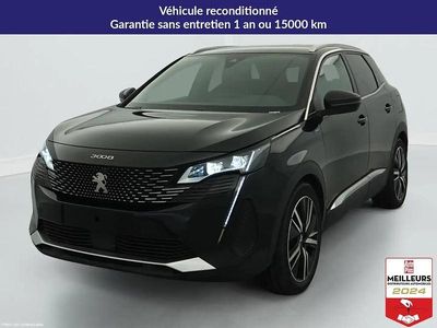 Noir Occasion 2022 Peugeot 3008 GT SUV | 26 994 € (Prix cher)