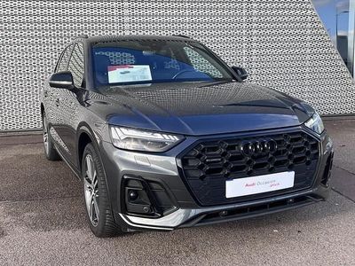 Gris daytona nacré Occasion 2021 Audi Q5 S-Line SUV | 36 990 € (Prix juste)
