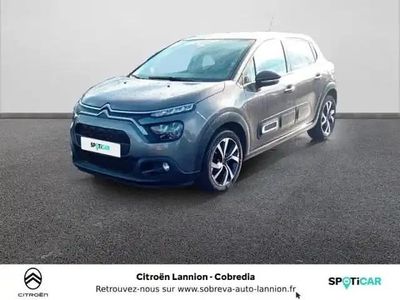 Gris platinium (m) Occasion 2022 Citroën C3 Shine Berline | 12 690 € (Prix juste)