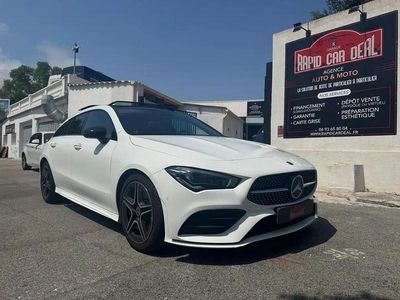 Blanc Occasion 2021 Mercedes CLA200 Shooting Brake AMG line Break | 29 990 € (Prix juste)