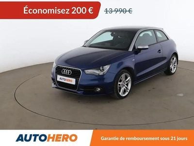 Bleu Occasion 2014 Audi A1 S-Line Citadine | 13 790 € (Bon prix)