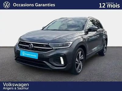 Gris indium/toit noir Occasion 2022 VW T-Roc SUV | 24 490 € (Prix juste)