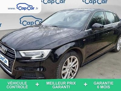 Occasion Audi A3 S-Line 150 ch (110 kW) 2019 Noir Berline
